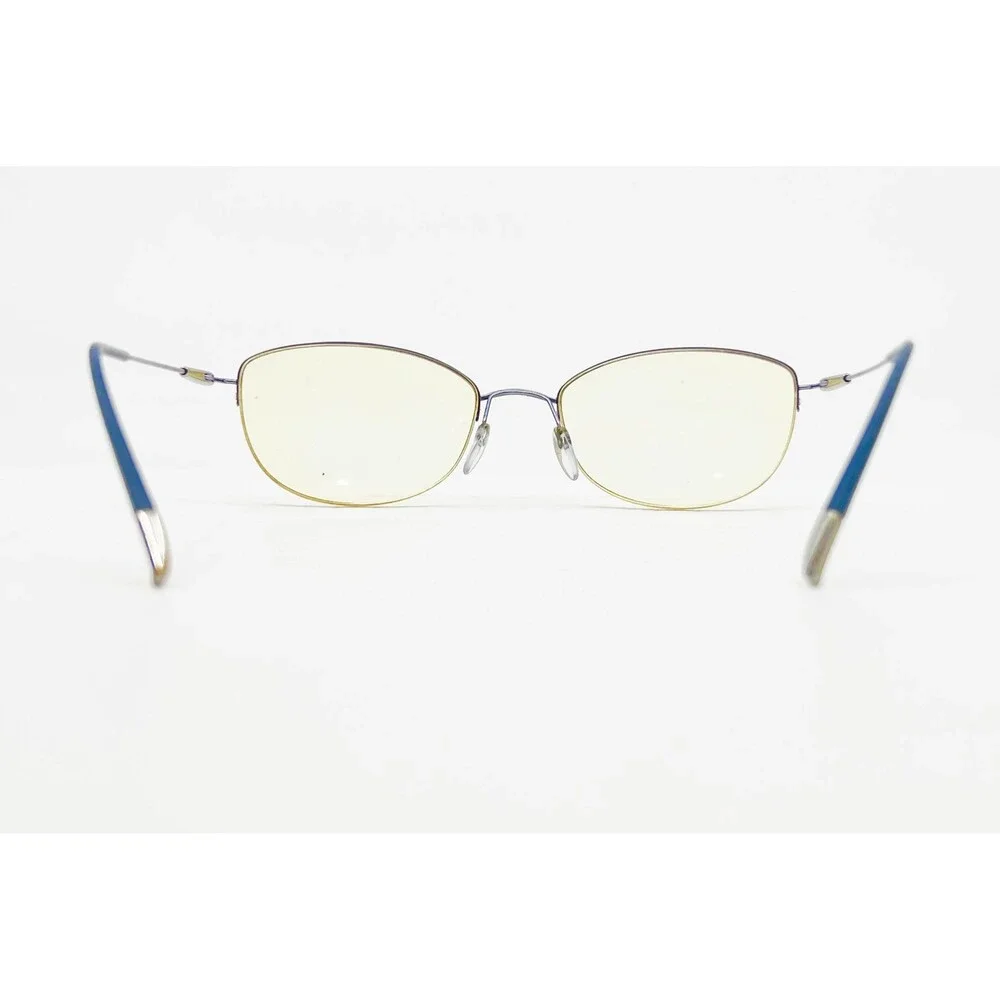 Oakley Eyeglasses Womens Silver Semi Rimless Oval Frame 51-18-135
